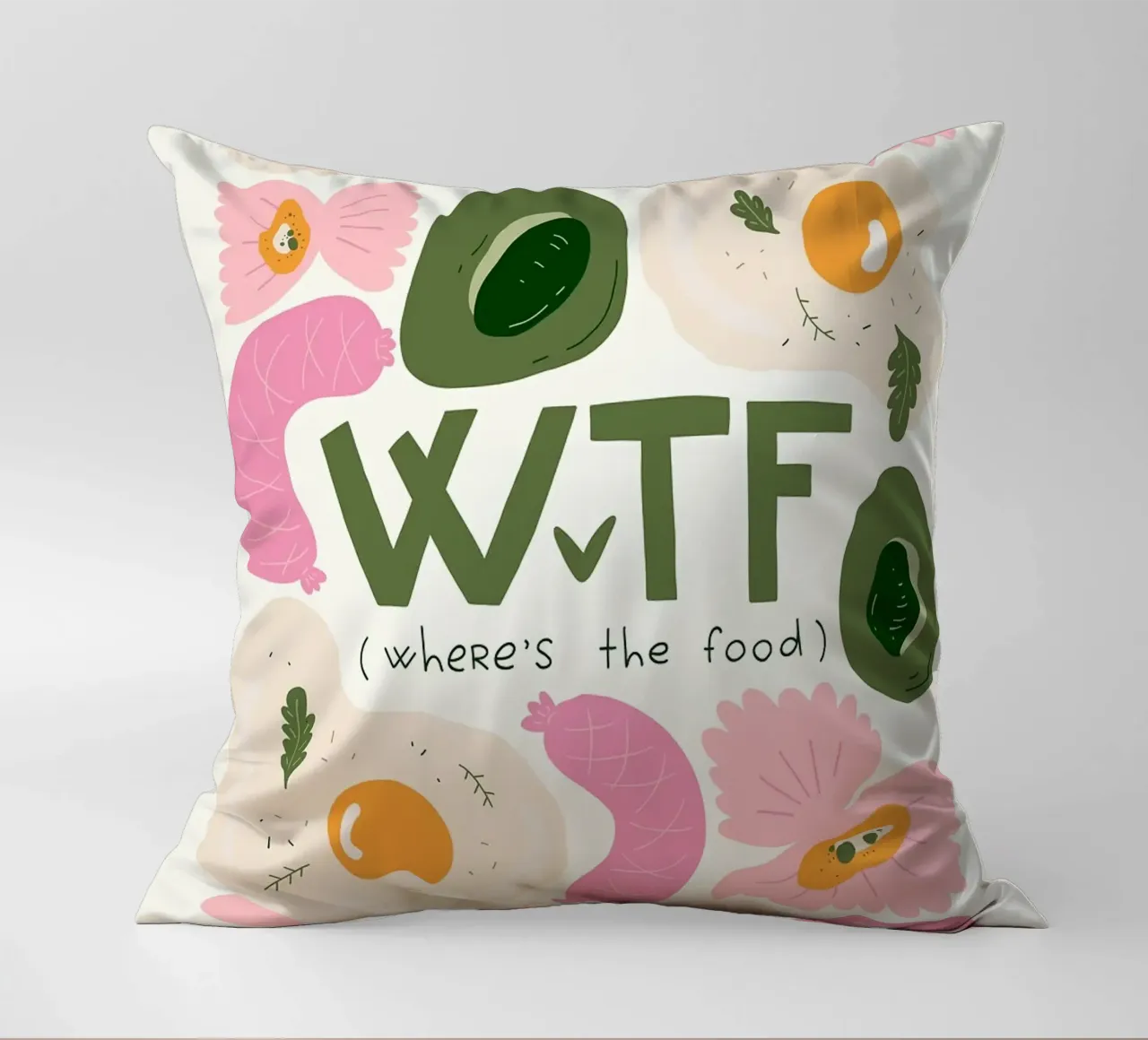 WTF - Dov'è il cibo cuscino da bazi