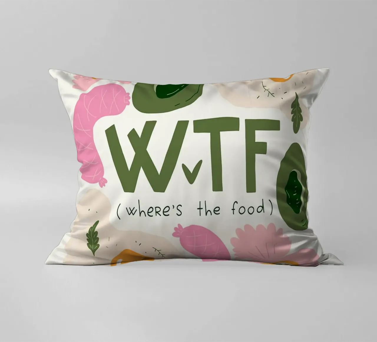 WTF - Dov'è il cibo cuscino da bazi