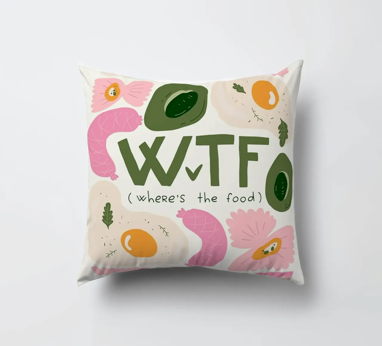 WTF - Dov'è il cibo cuscino da bazi