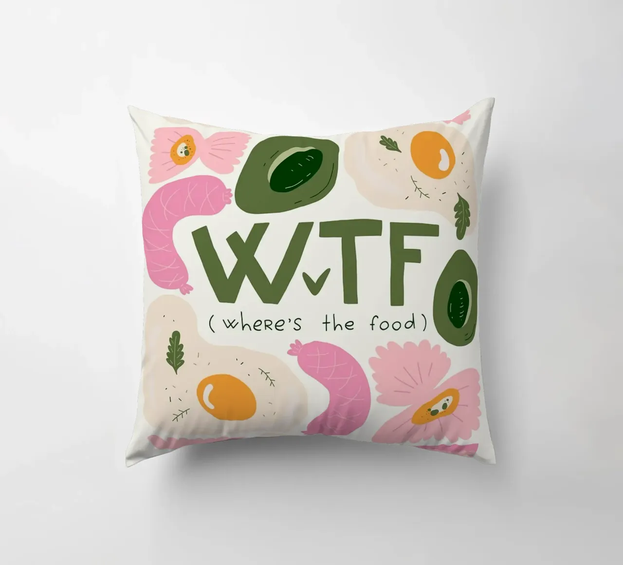 WTF - Dov'è il cibo cuscino da bazi