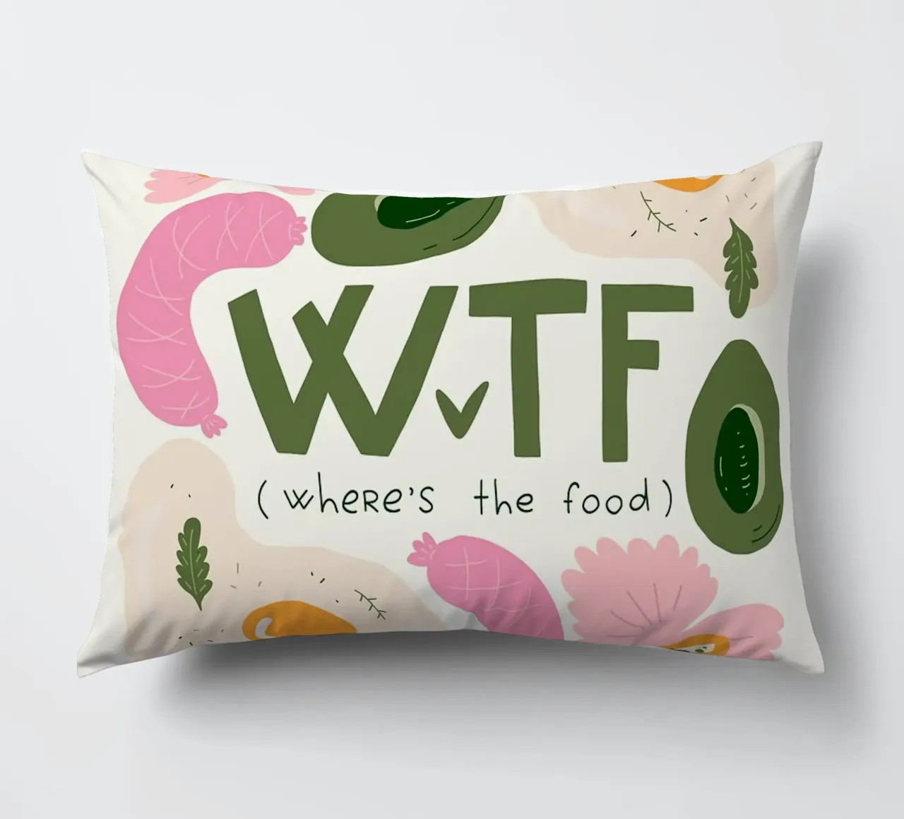 WTF - Dov'è il cibo cuscino da bazi