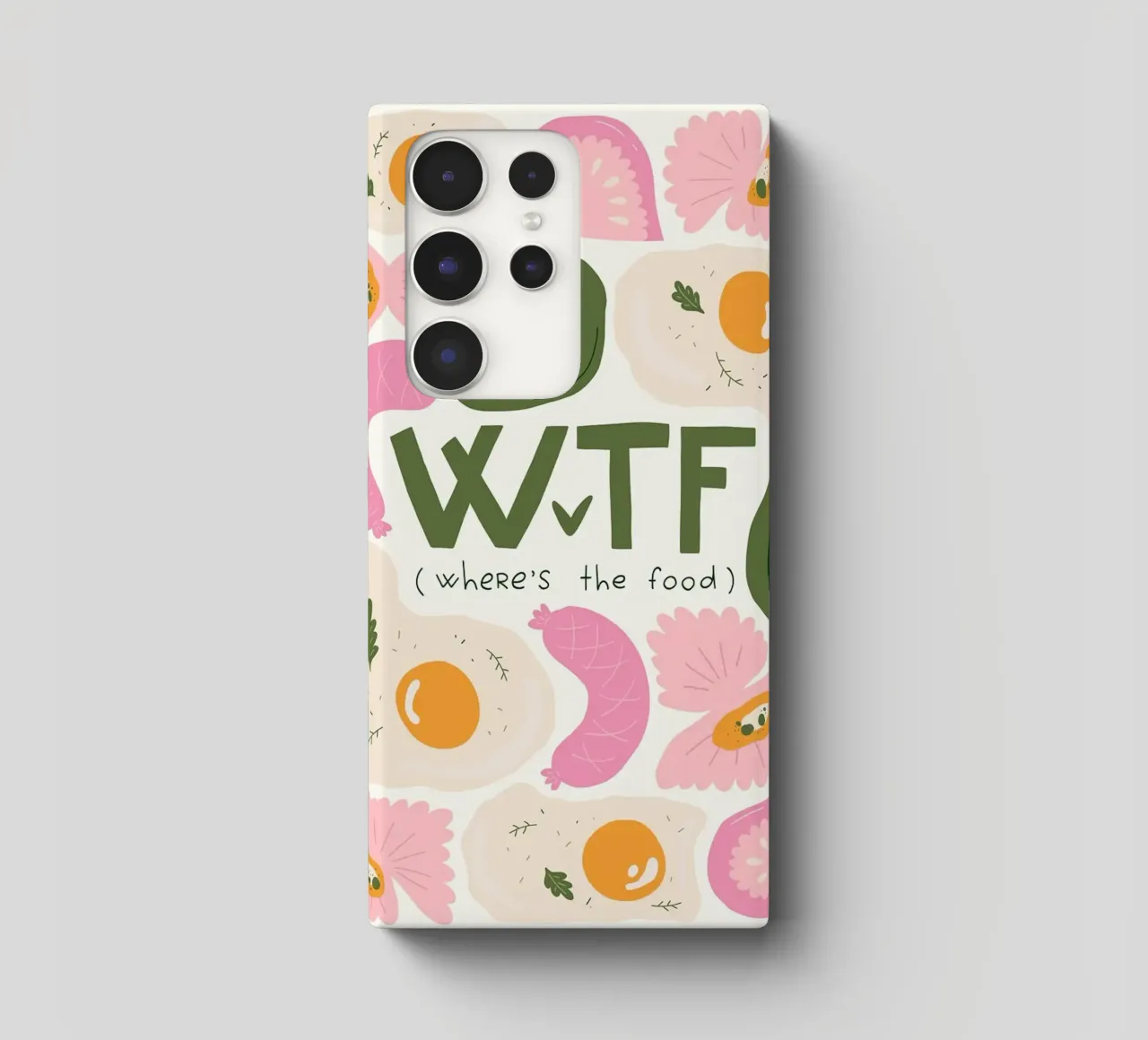 WTF - Où est la nourriture ? coque samsung de bazi