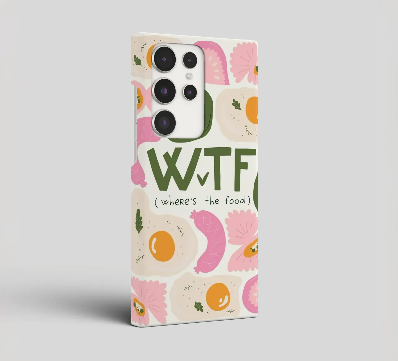 WTF - Où est la nourriture ? coque samsung de bazi