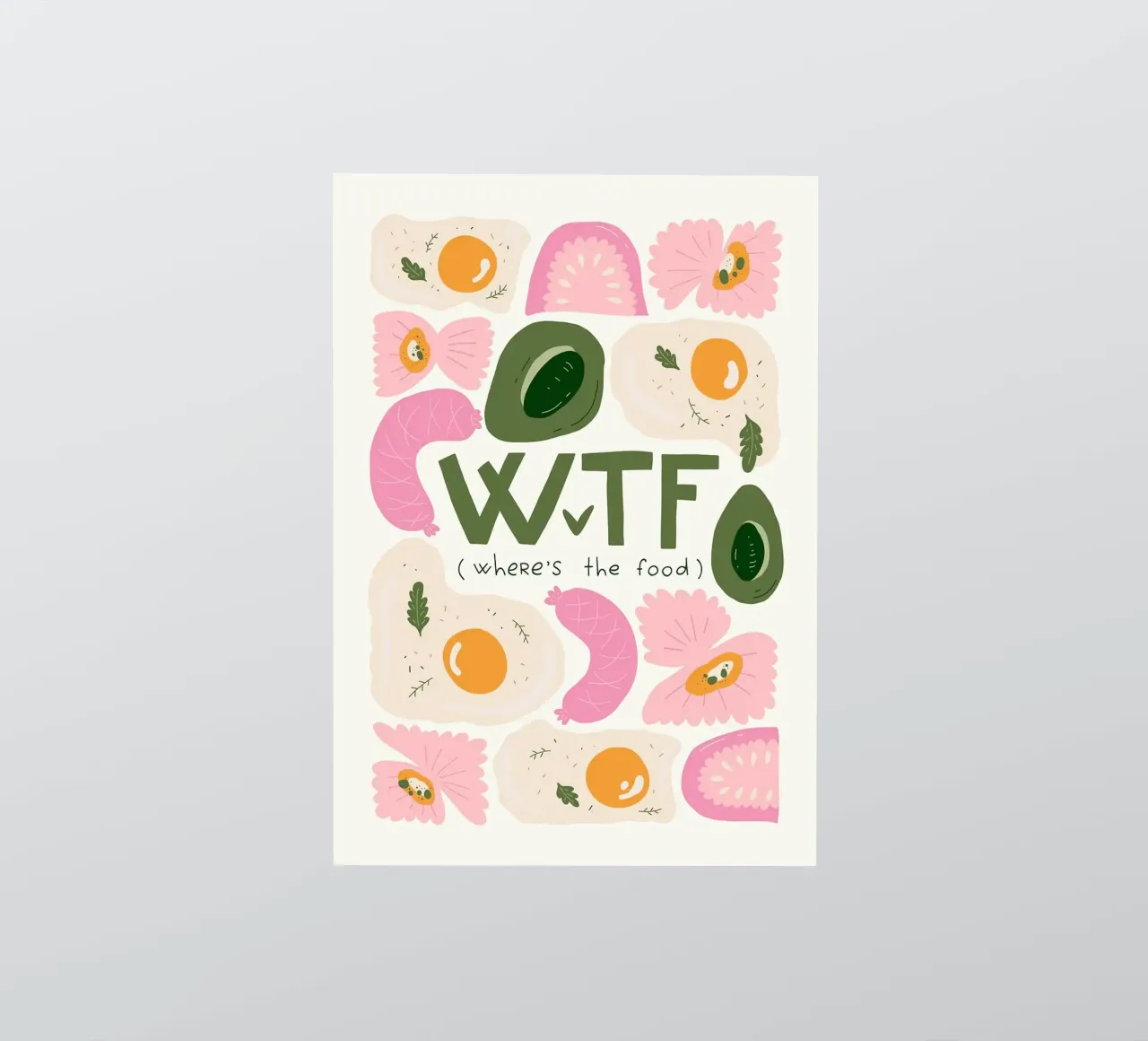 WTF - Dov'è il cibo adesivo da bazi