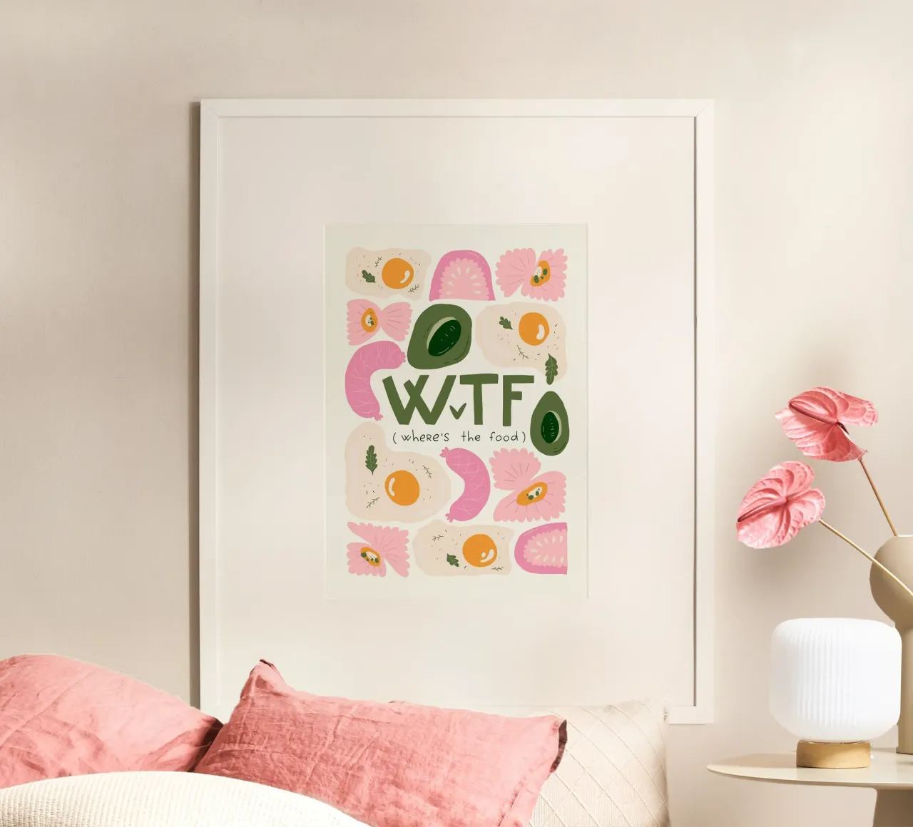 WTF - Dov'è il cibo poster da bazi