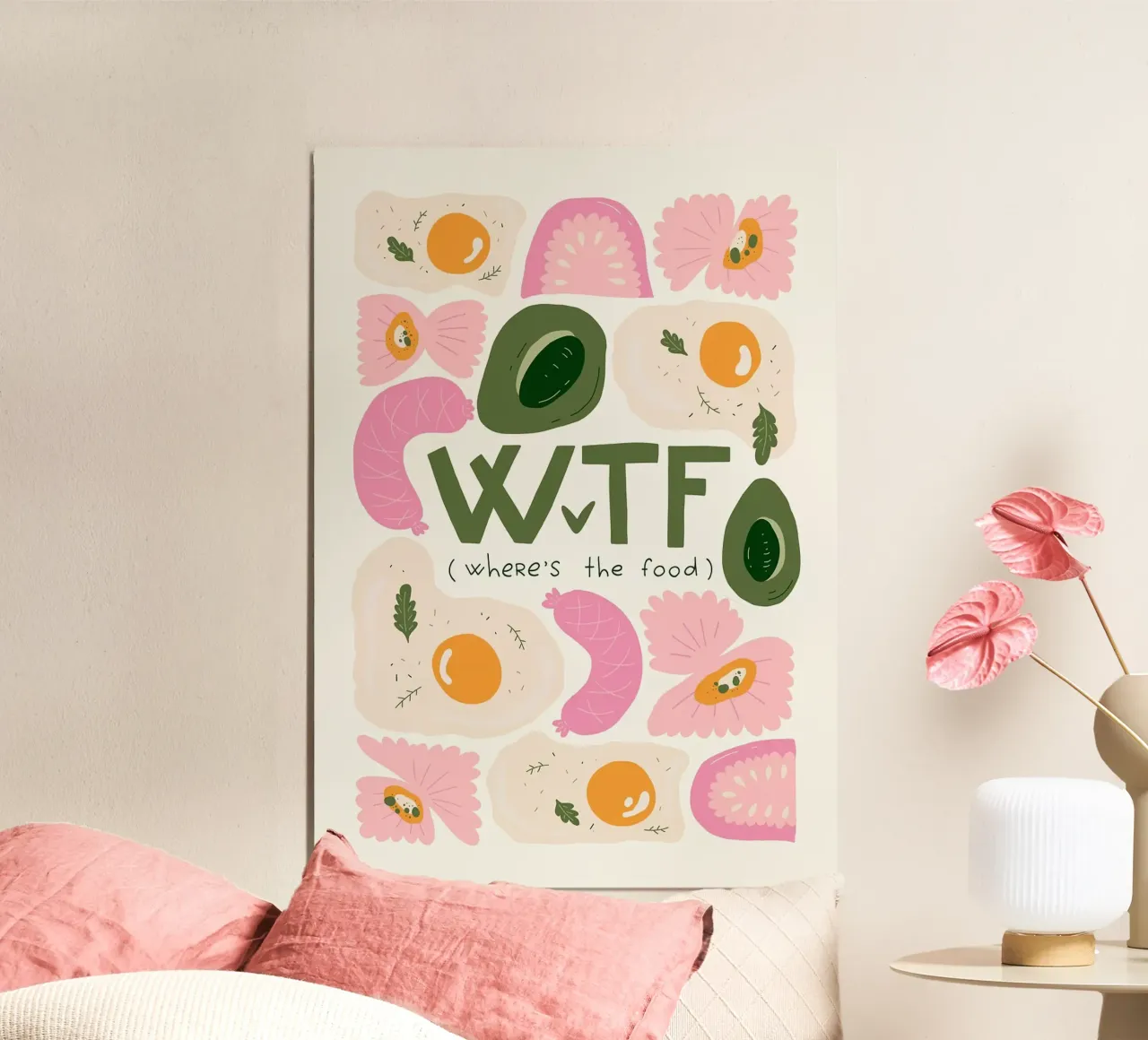 WTF - Dov'è il cibo poster da bazi