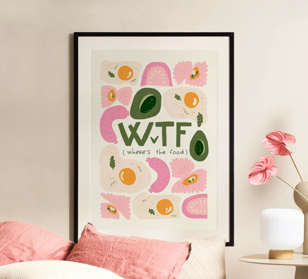 WTF - Dov'è il cibo poster da bazi