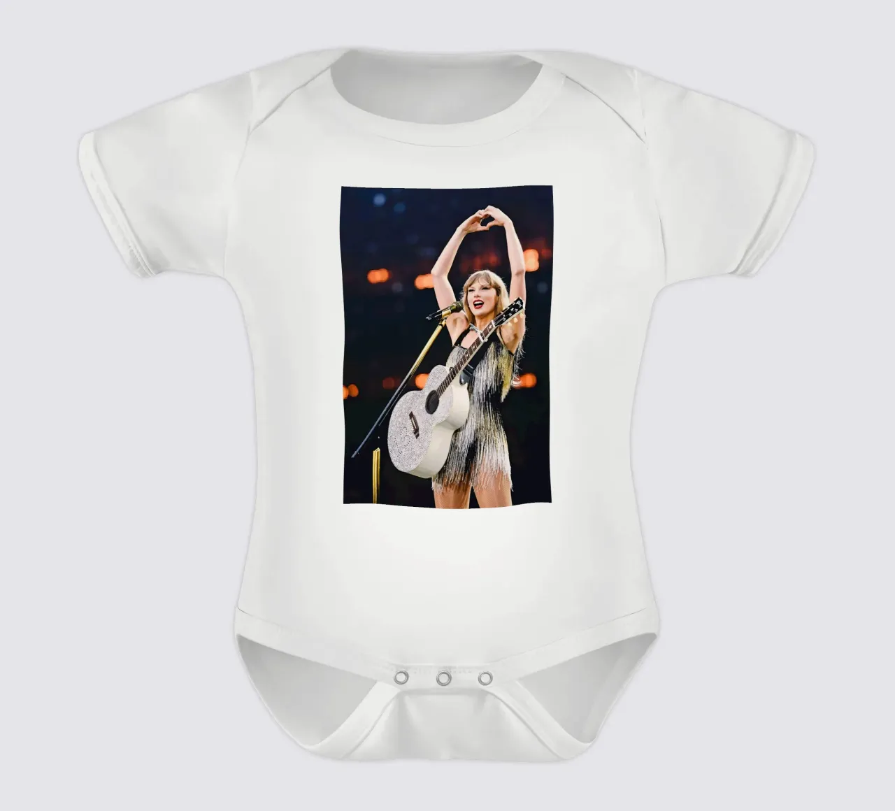 Taylor Swift body neonato maniche corte da hendrikklamb