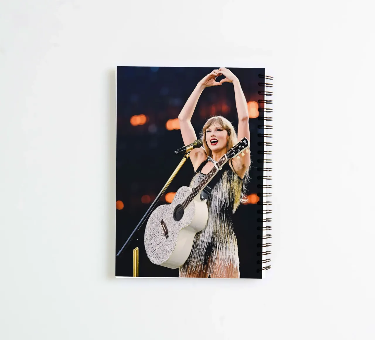 Taylor Swift spiral notebook by hendrikklamb