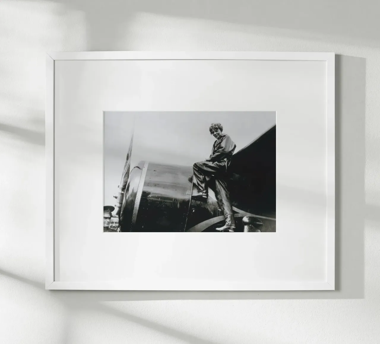 Amelia Earhart (1932) carta hahnemühle da blacsteel