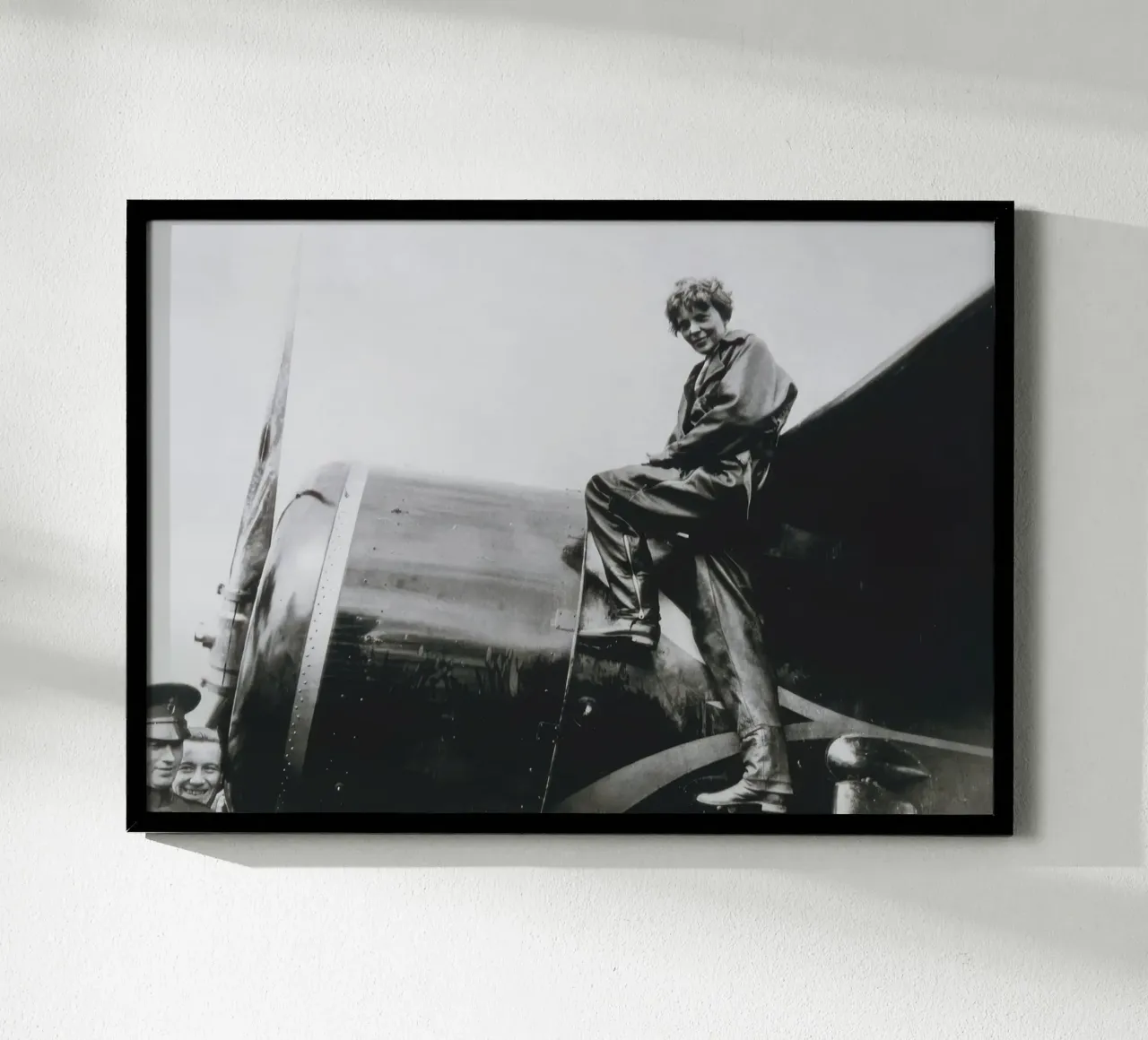 Amelia Earhart (1932) carta hahnemühle da blacsteel