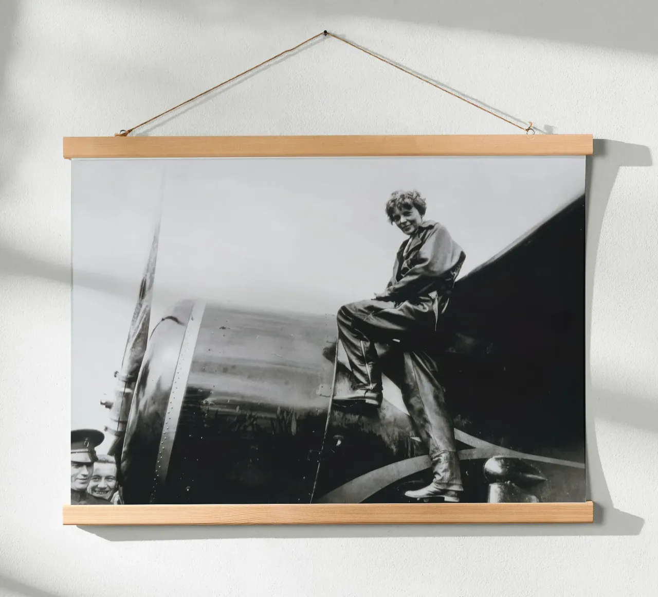 Amelia Earhart (1932) carta hahnemühle da blacsteel