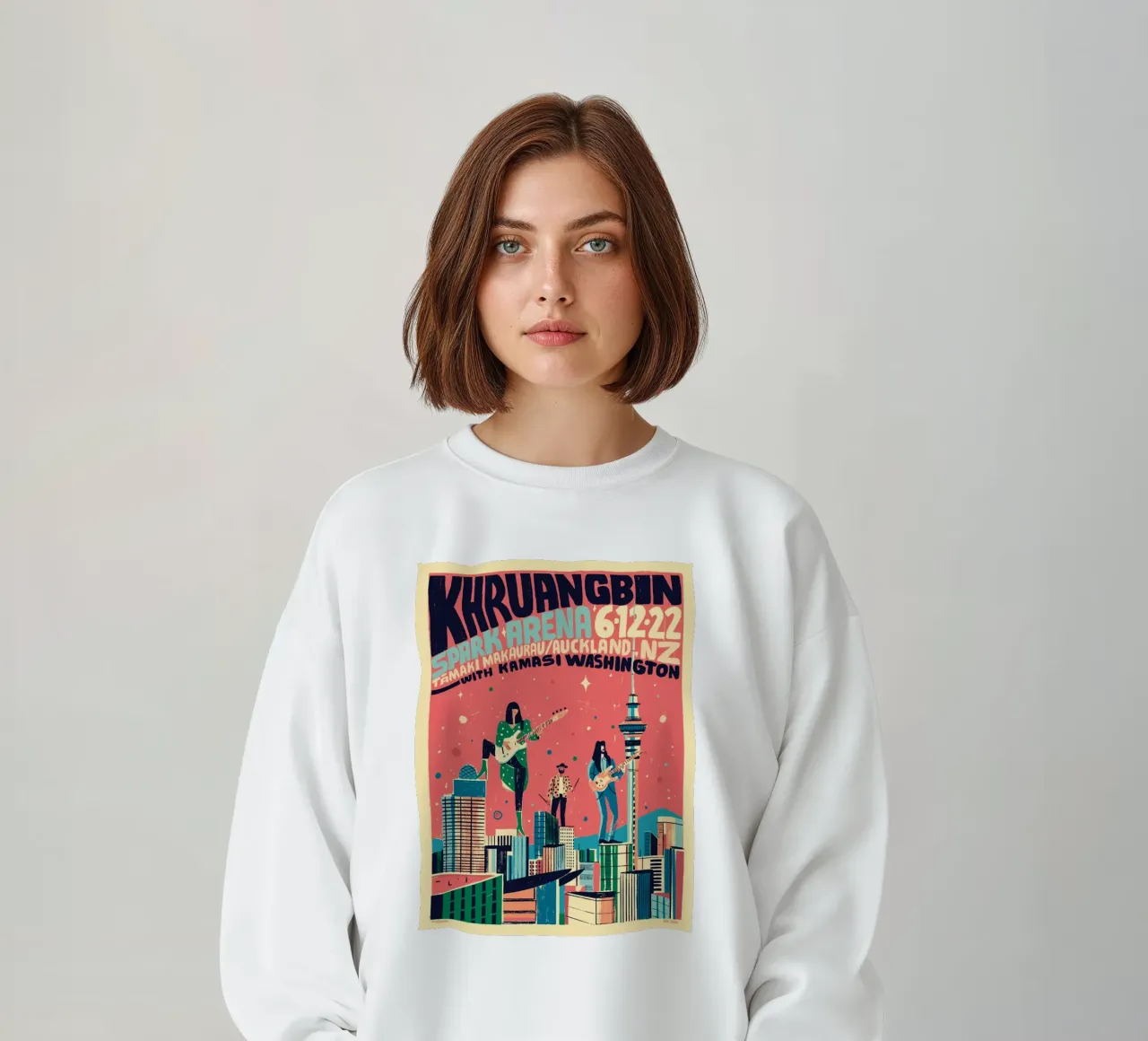Dove le culture si scontrano in armonia Poster di Khruangbin felpa da mamass