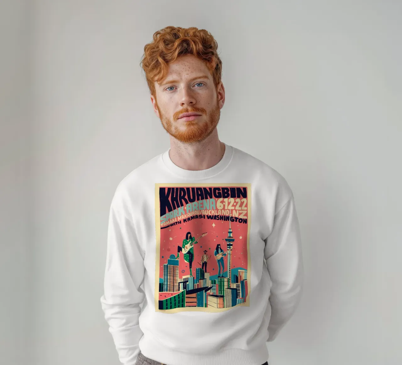 Dove le culture si scontrano in armonia Poster di Khruangbin felpa da mamass