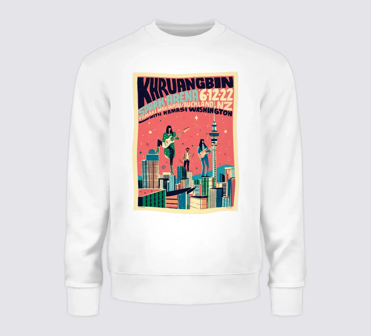 Dove le culture si scontrano in armonia Poster di Khruangbin felpa da mamass