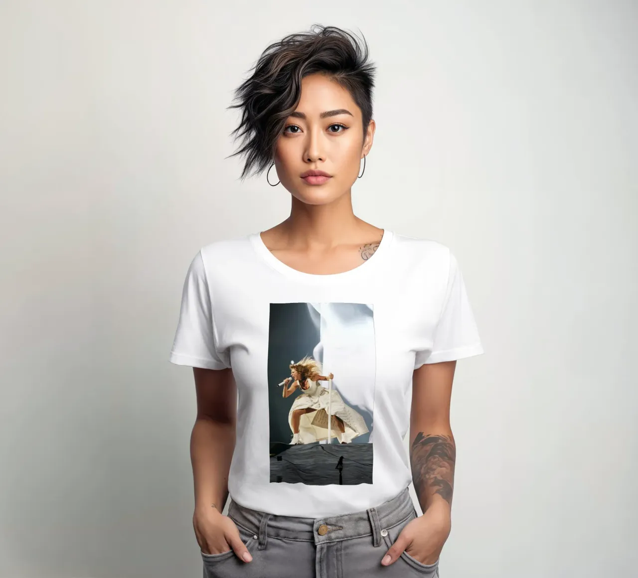 Taylor Swift t-shirt da donna da hendrikklamb