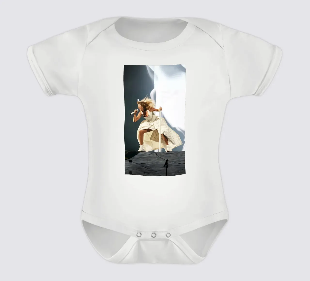 Taylor Swift body neonato maniche corte da hendrikklamb