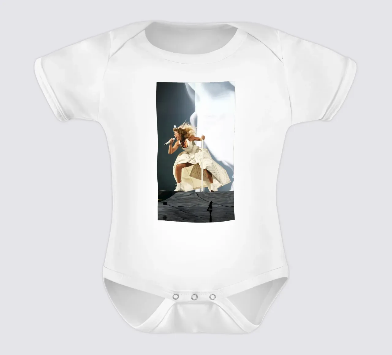 Taylor Swift Kurzarm Babybody von hendrikklamb