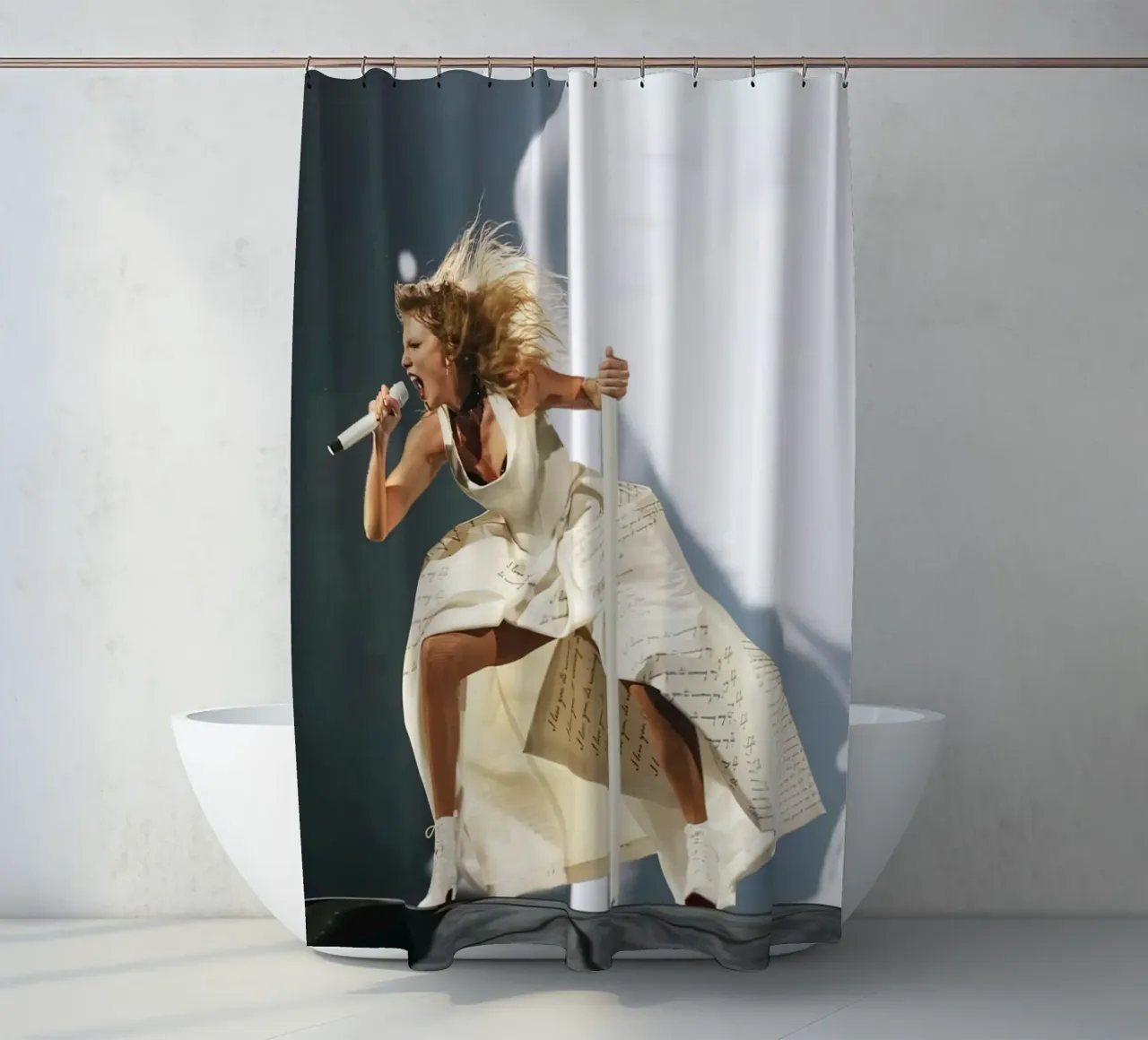 Taylor Swift Duschvorhang von hendrikklamb