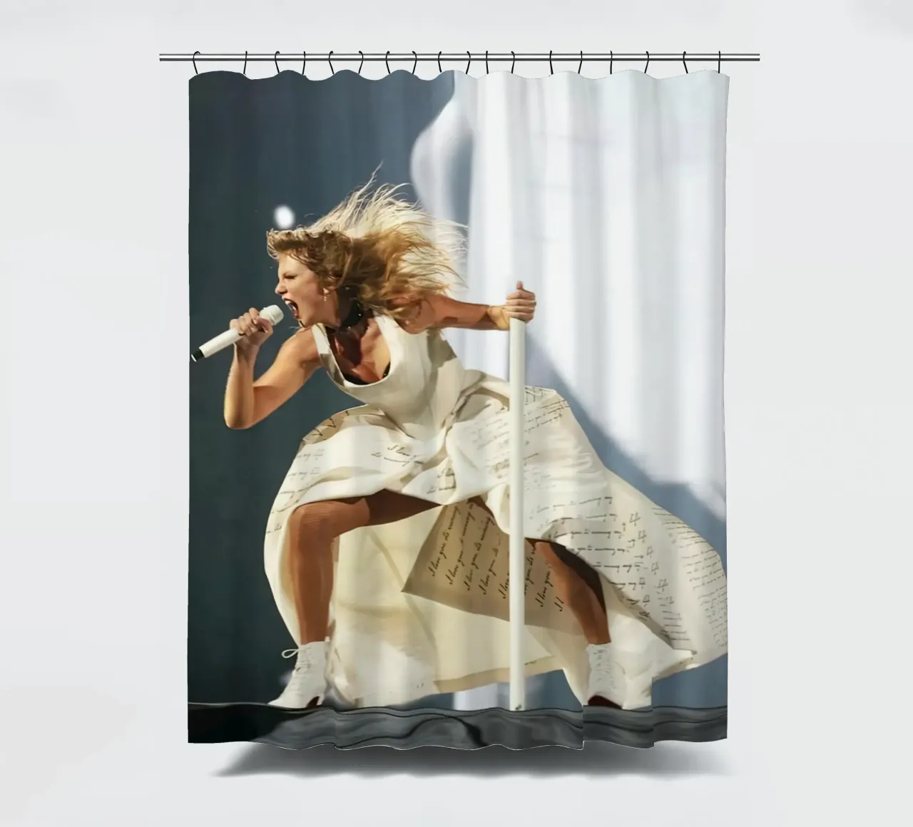 Taylor Swift Duschvorhang von hendrikklamb
