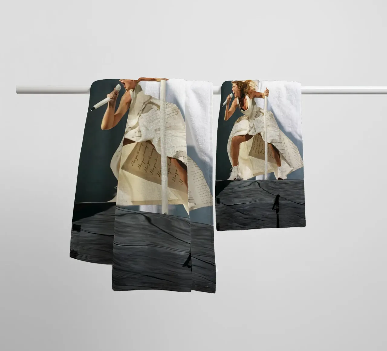 Taylor Swift badhanddoek van hendrikklamb