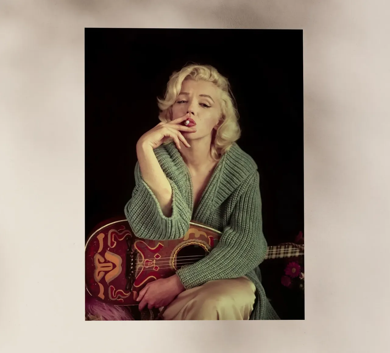 Dietro il sorriso: La vita e l'eredità di Marilyn Monroe pellicola backlit da valentinomartinst