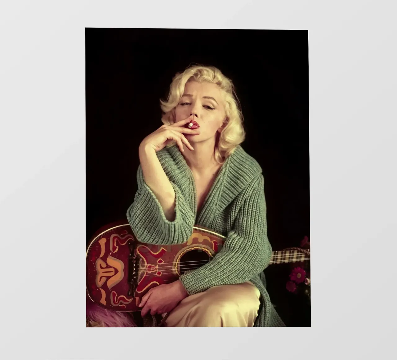 Dietro il sorriso: La vita e l'eredità di Marilyn Monroe pellicola backlit da valentinomartinst