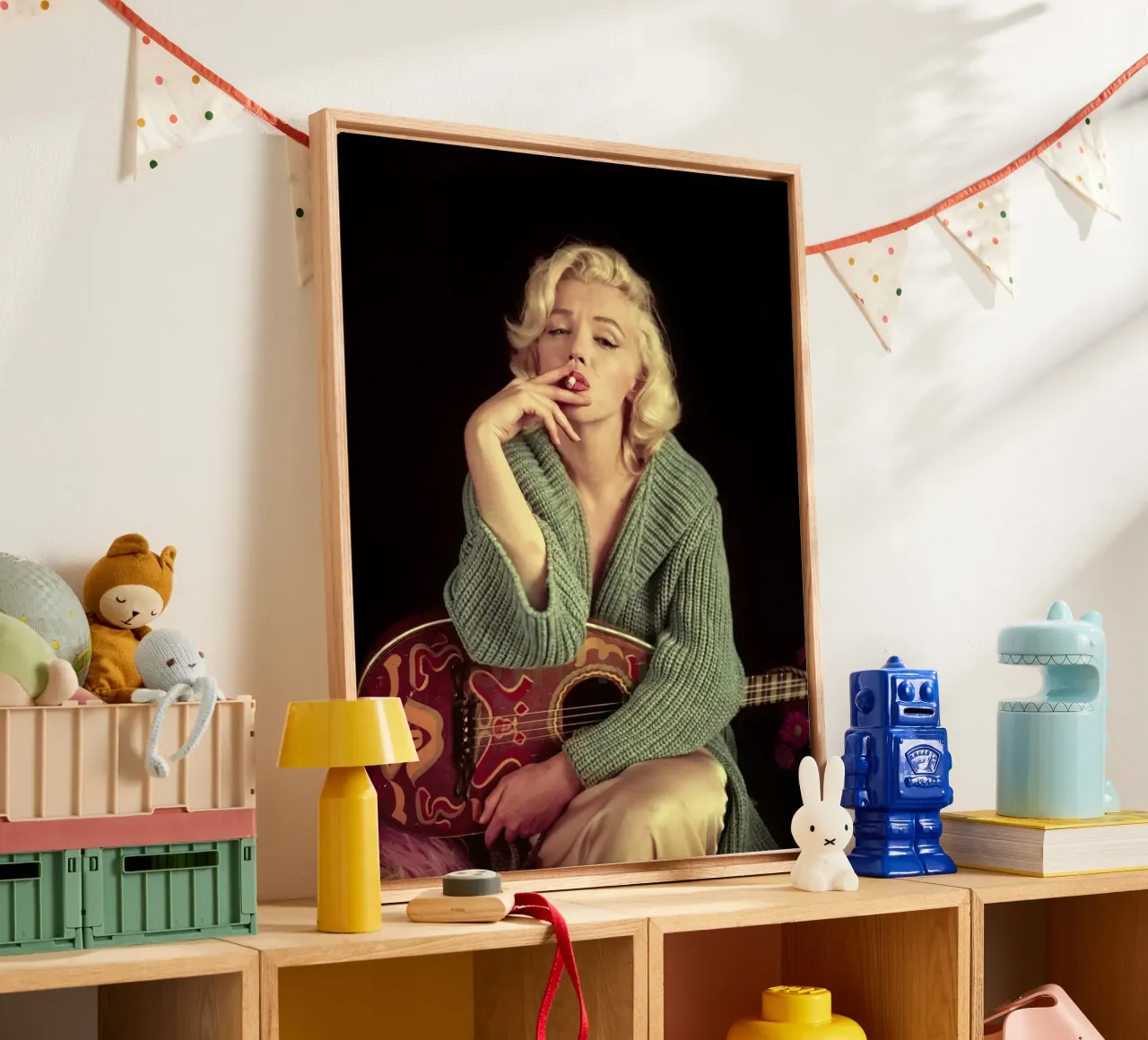 Behind the Smile: The Life and Legacy of Marilyn Monroe canvas by valentinomartinst