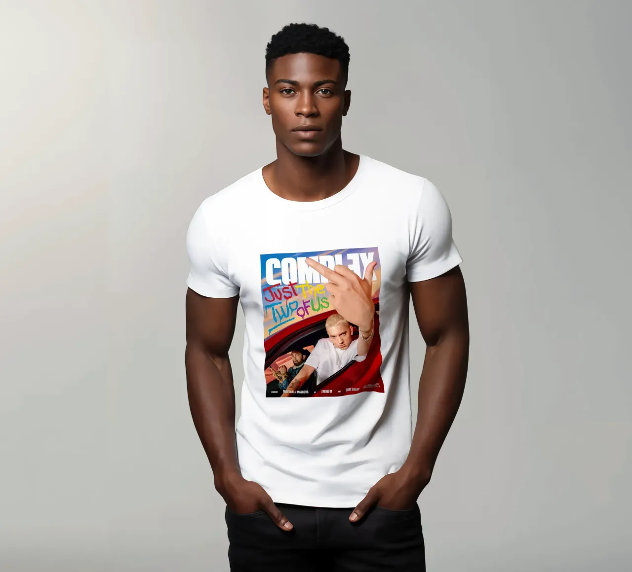 Eminem t-shirt da hendrikklamb
