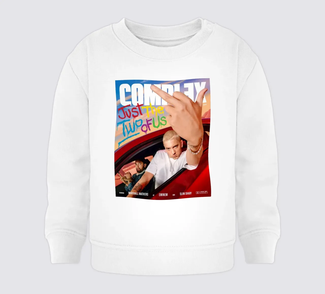 Eminem felpa neonato da hendrikklamb