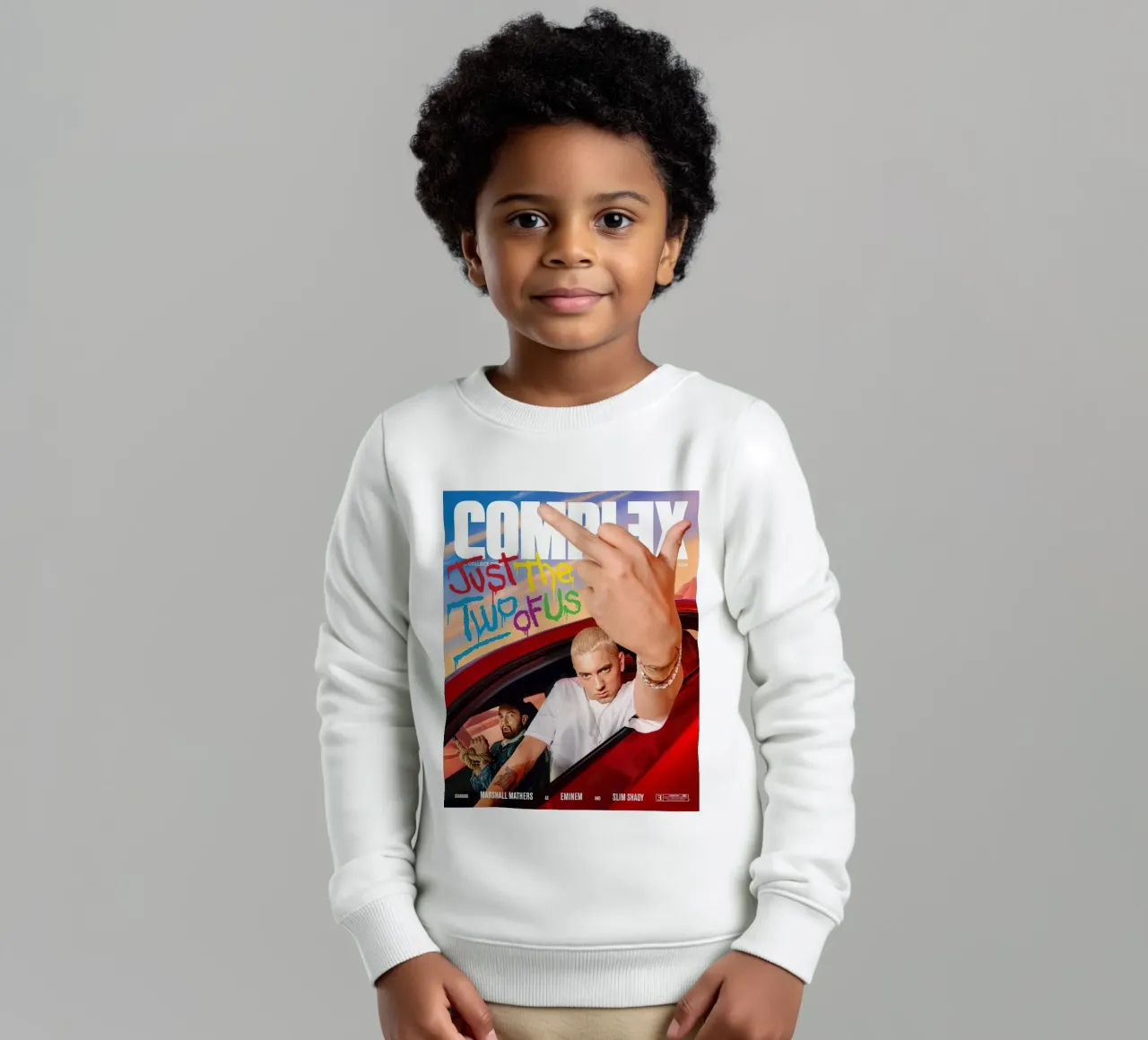 Eminem felpa bambino da hendrikklamb