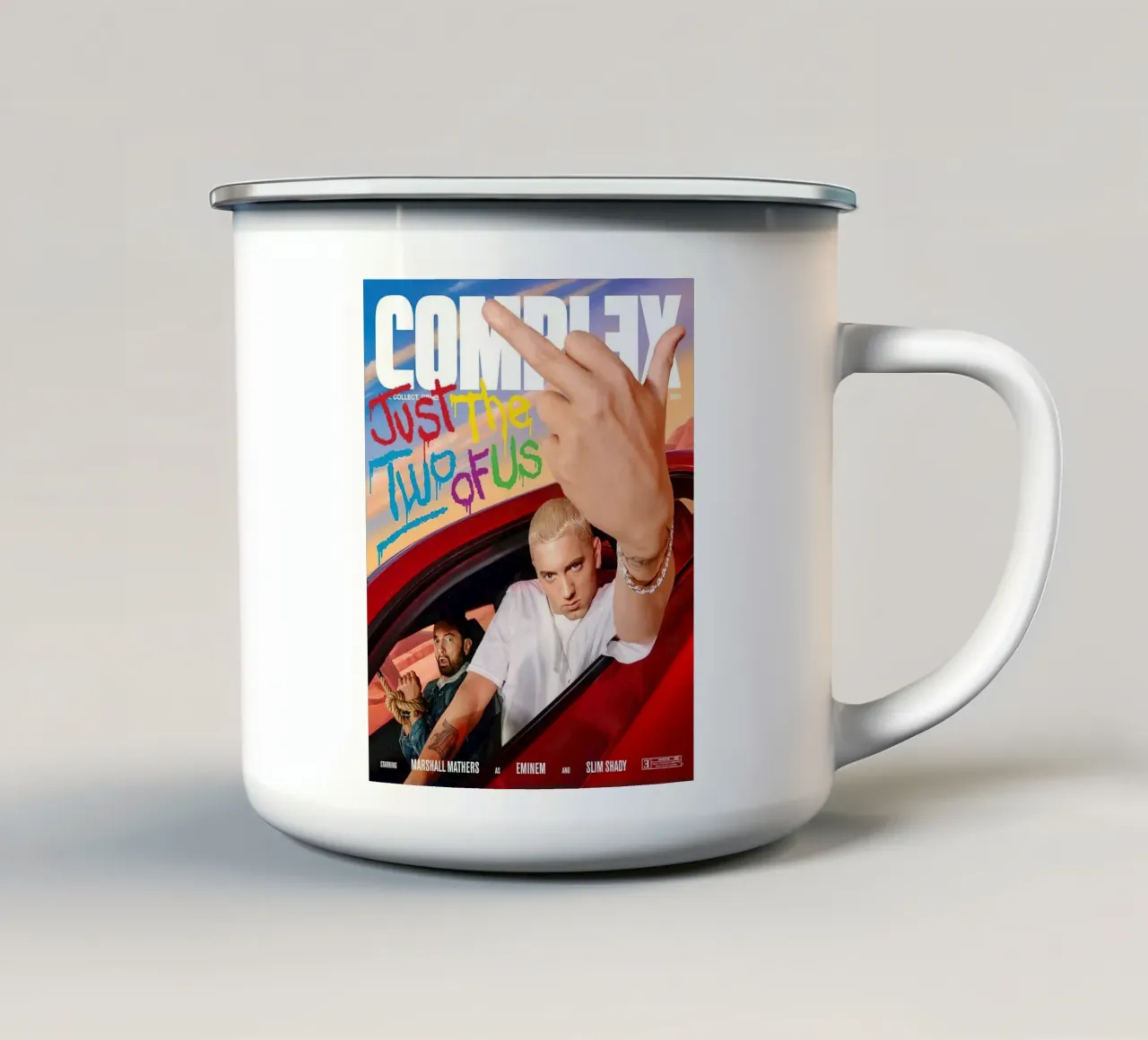 Eminem tazza in smalto da hendrikklamb
