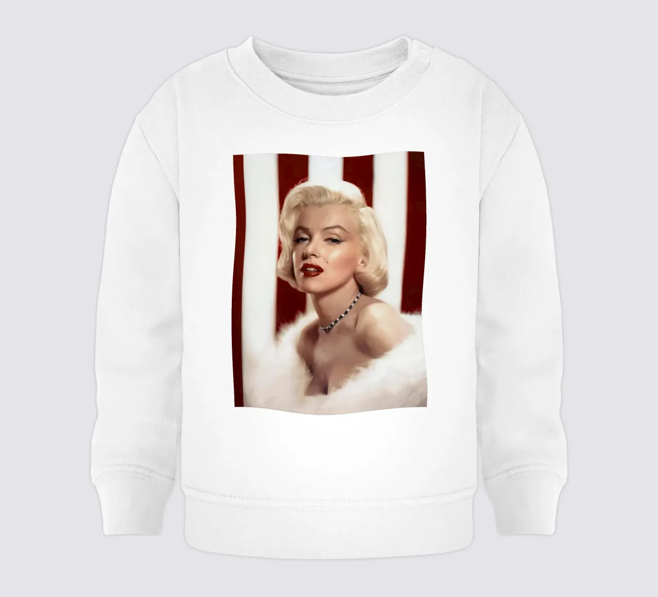 Marilyn Monroe: Bellezza, fama e tragedia felpa neonato da valentinomartinst