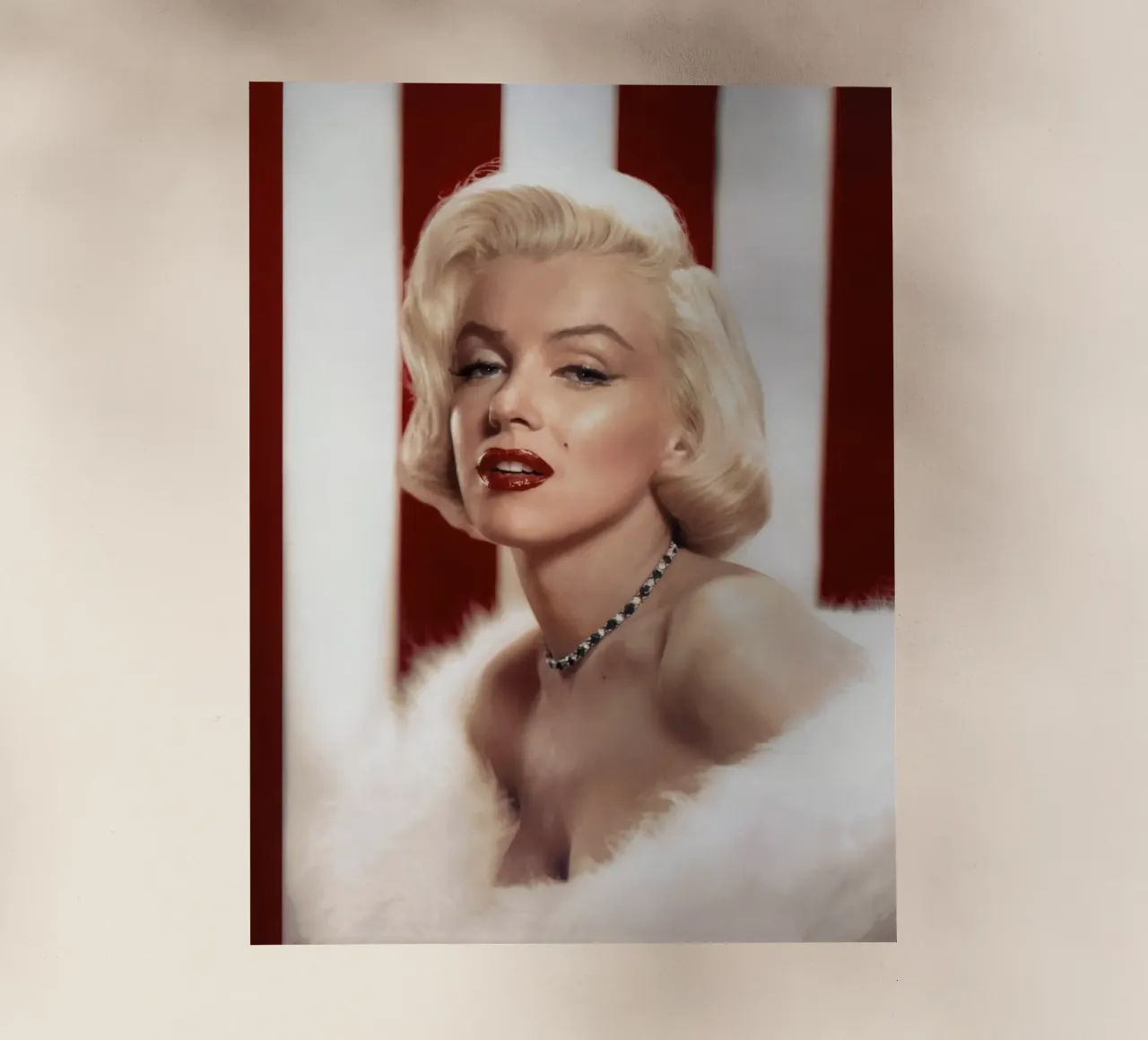 Marilyn Monroe: Bellezza, fama e tragedia pellicola backlit da valentinomartinst