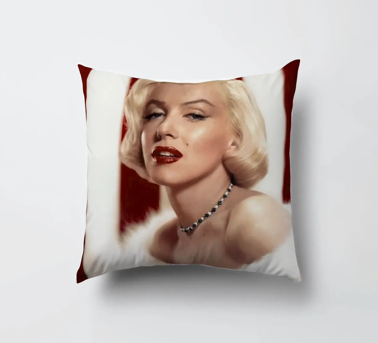 Marilyn Monroe: Bellezza, fama e tragedia cuscino da valentinomartinst