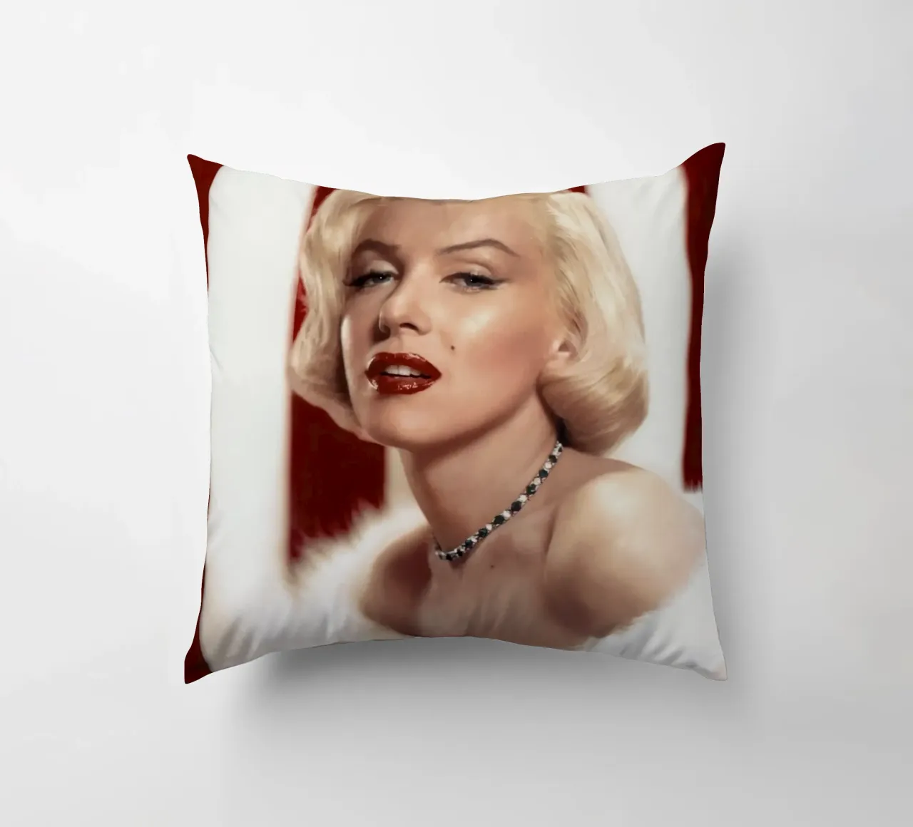 Marilyn Monroe: Bellezza, fama e tragedia cuscino da valentinomartinst