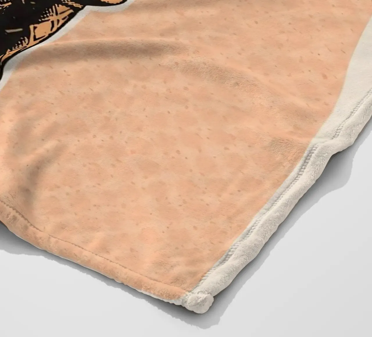 Rosa Softeiswaffel Fleecedecke von DesignDoodle