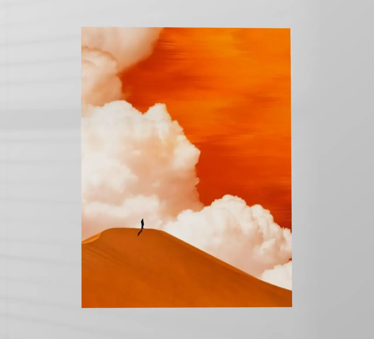 man stand in yellow shade pellicola backlit da scoten