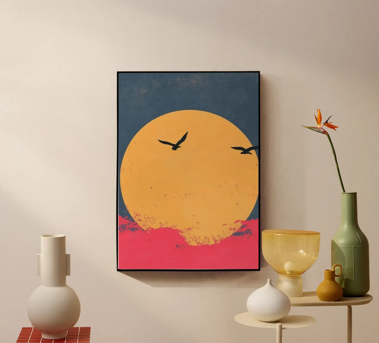 circle shape bird plexiglass da scoten