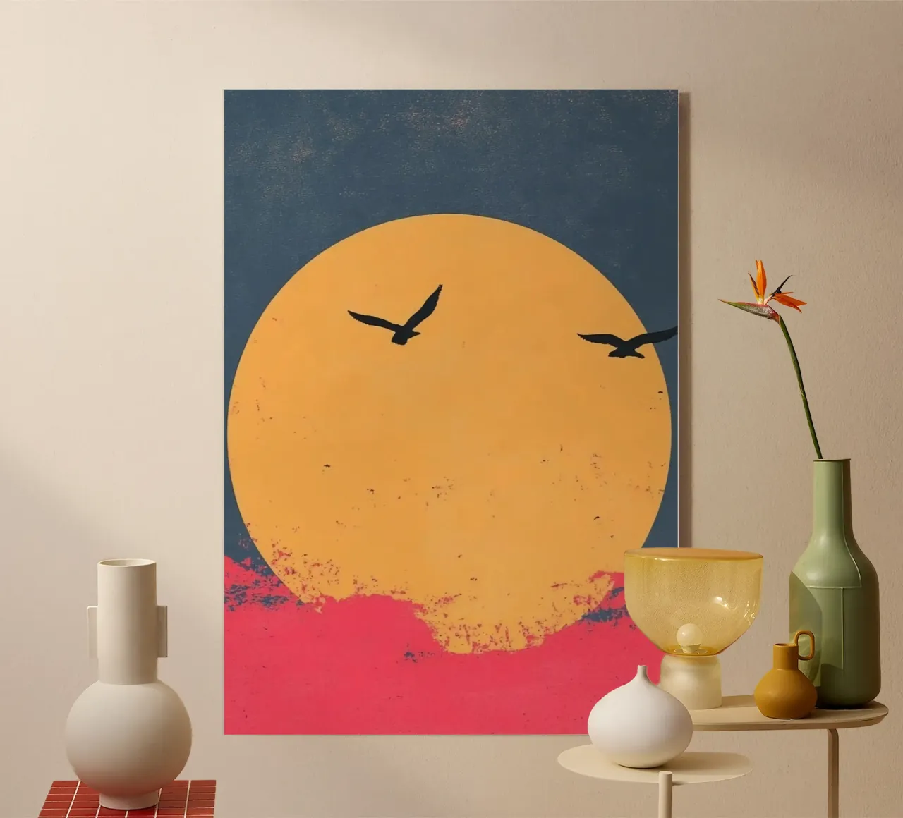 circle shape bird plexiglas de scoten