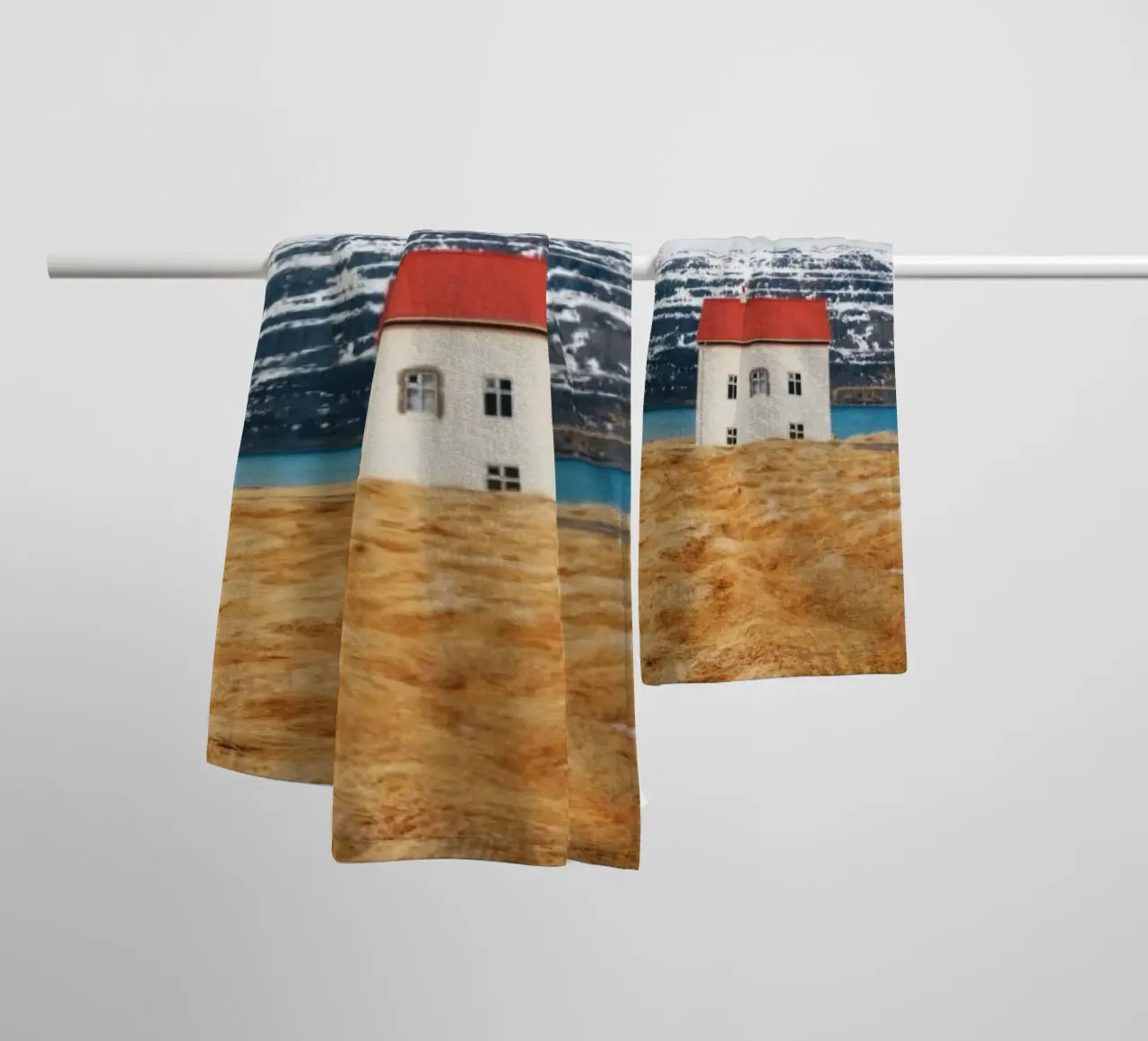 potrait home asciugamano da bagno da scoten
