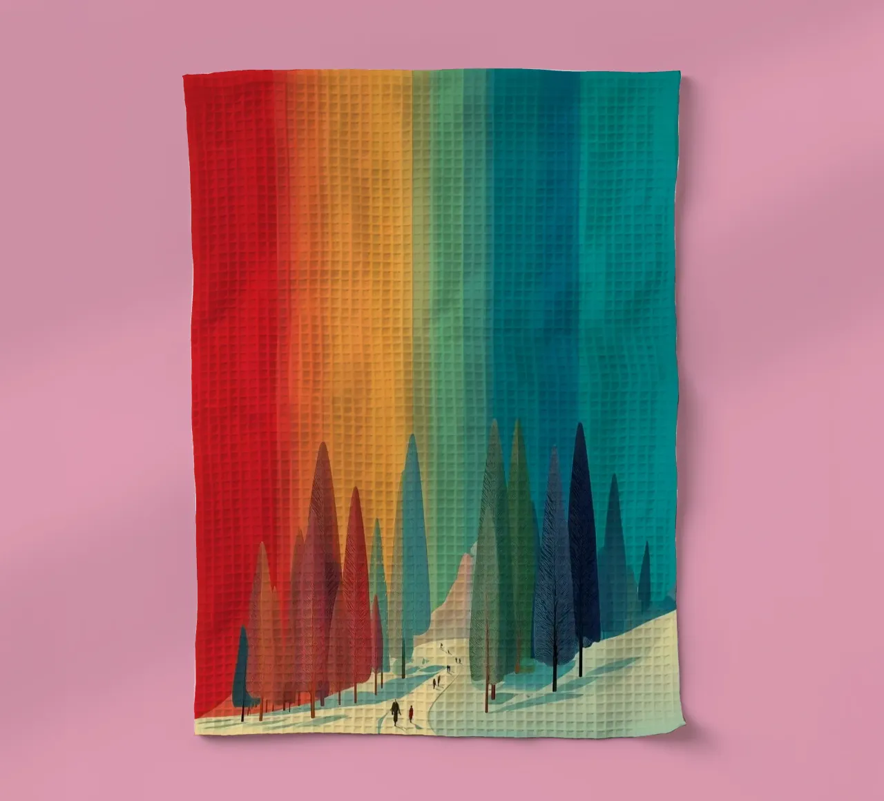 shade color forest canovaccio da cucina da scoten