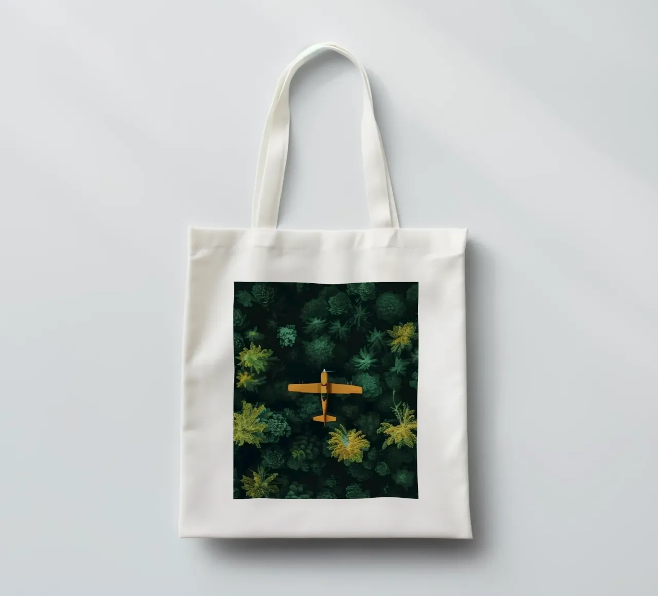 fly through forest borsa in juta da scoten