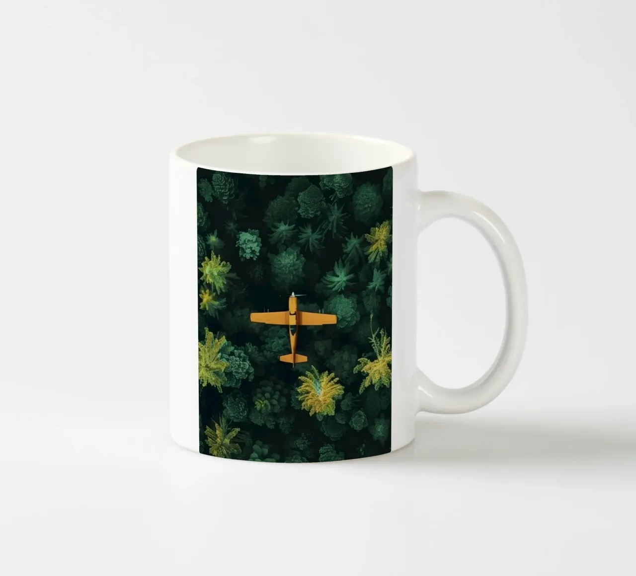 fly through forest tazza in ceramica da scoten