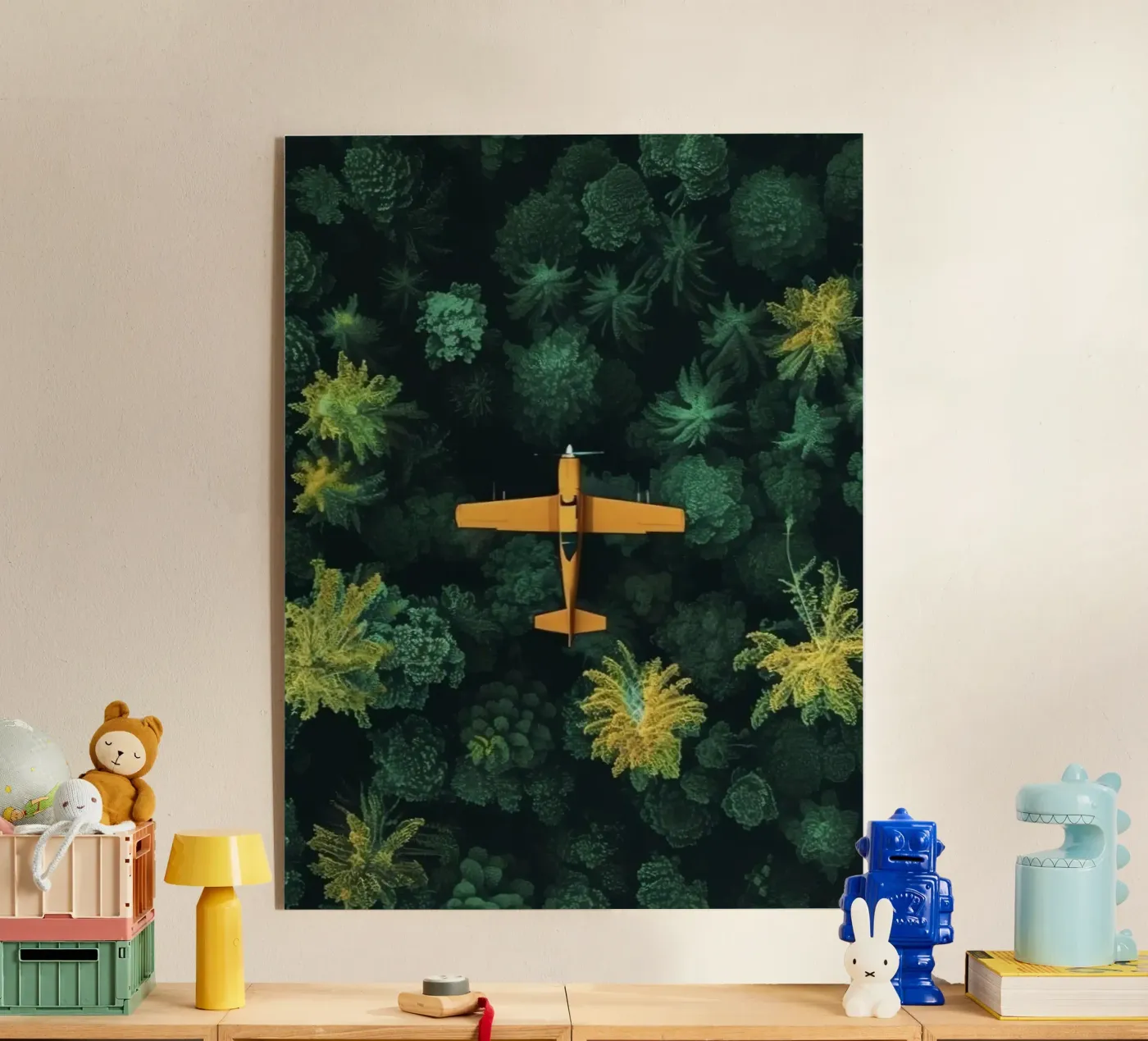 fly through forest plexiglass da scoten