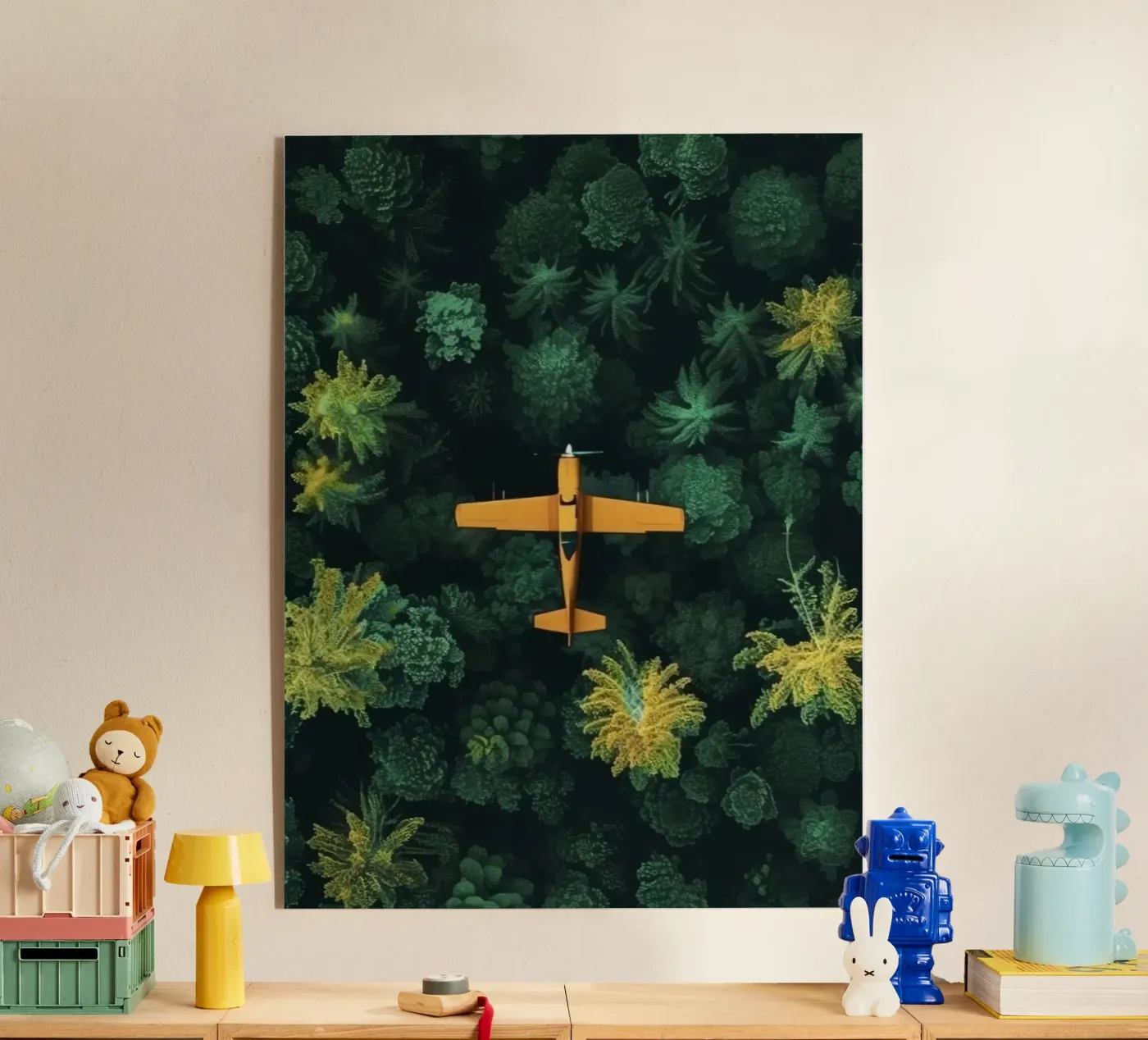 fly through forest Acryl-Glas von scoten