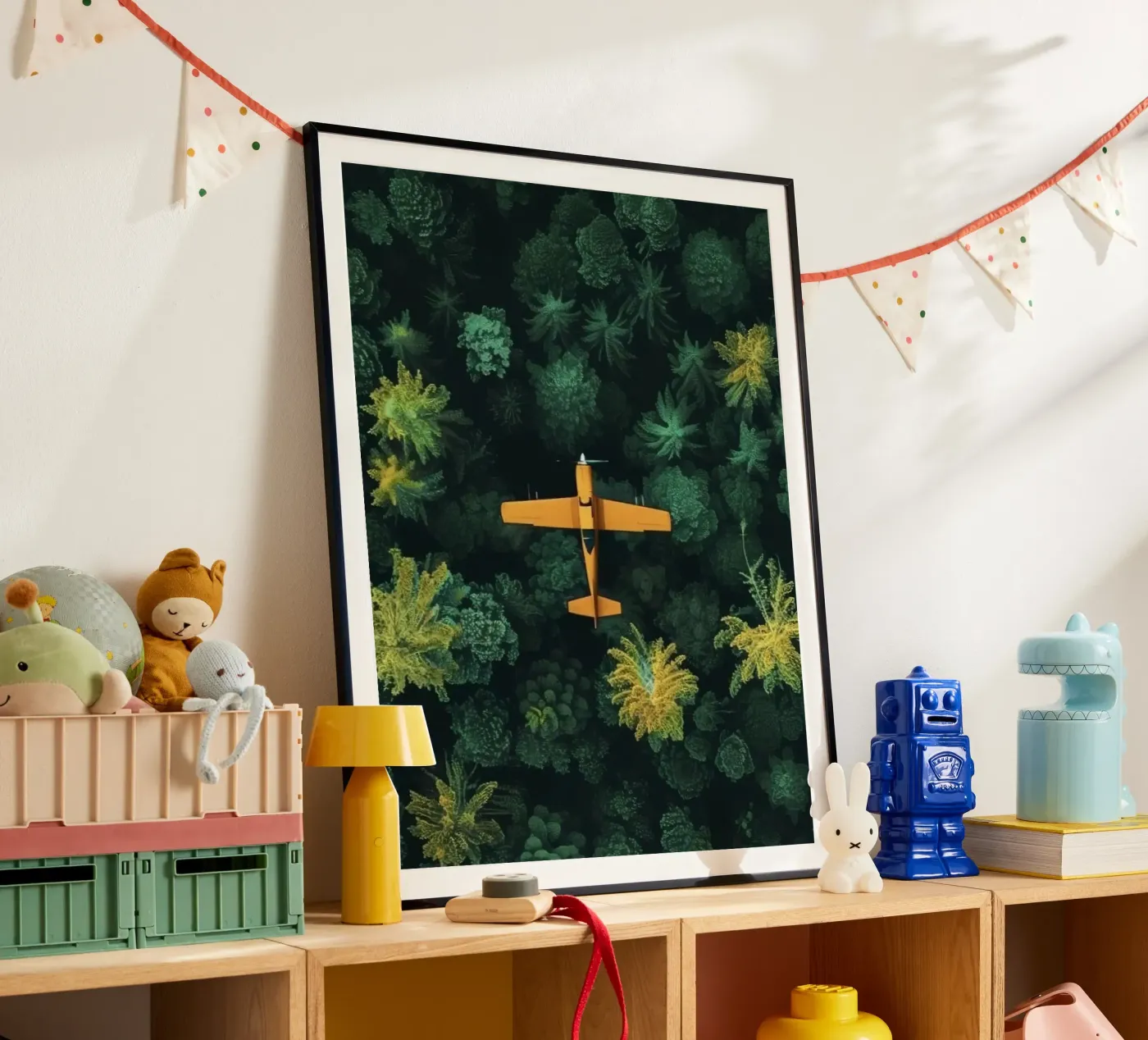 fly through forest poster van scoten