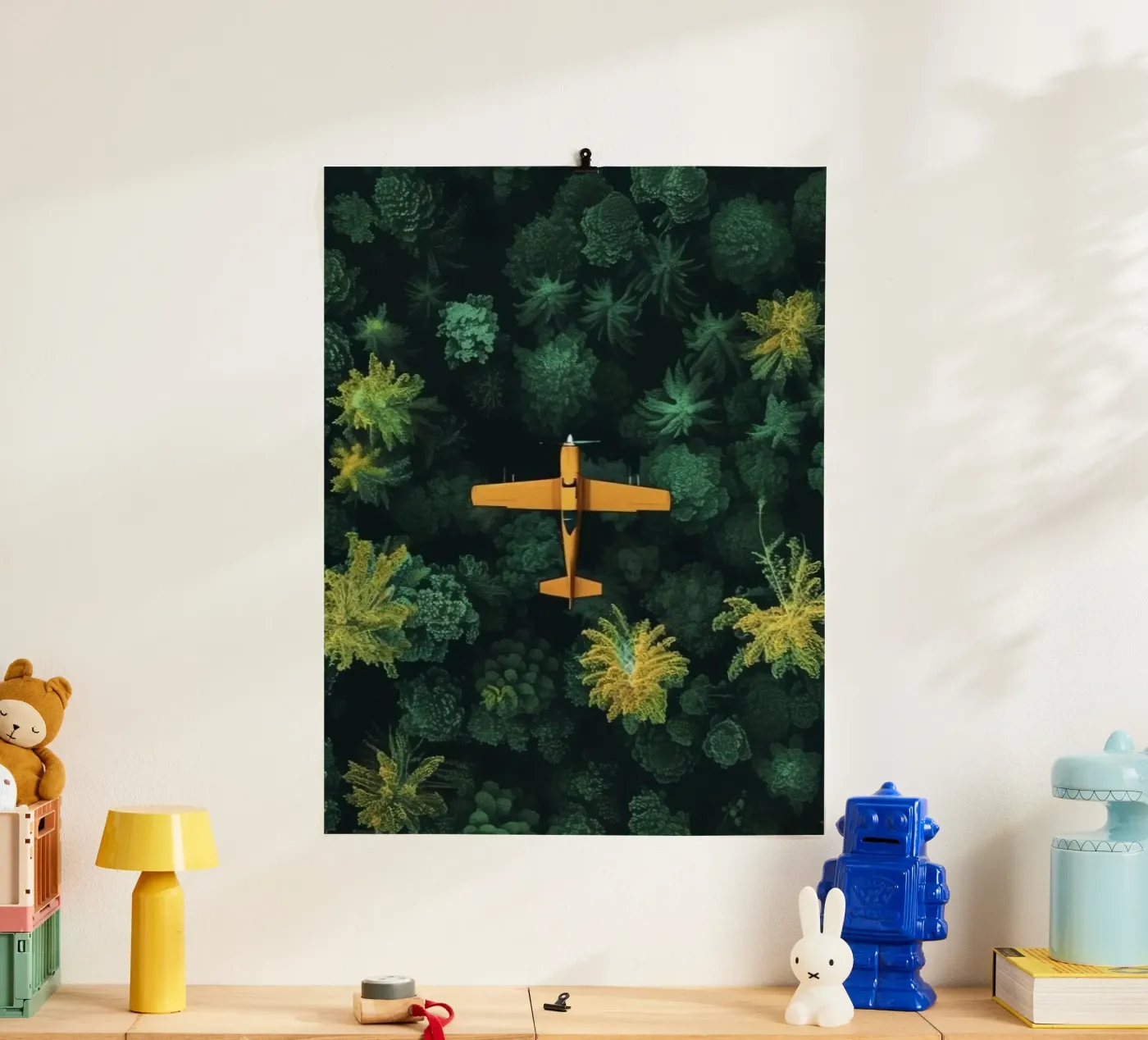 fly through forest poster van scoten