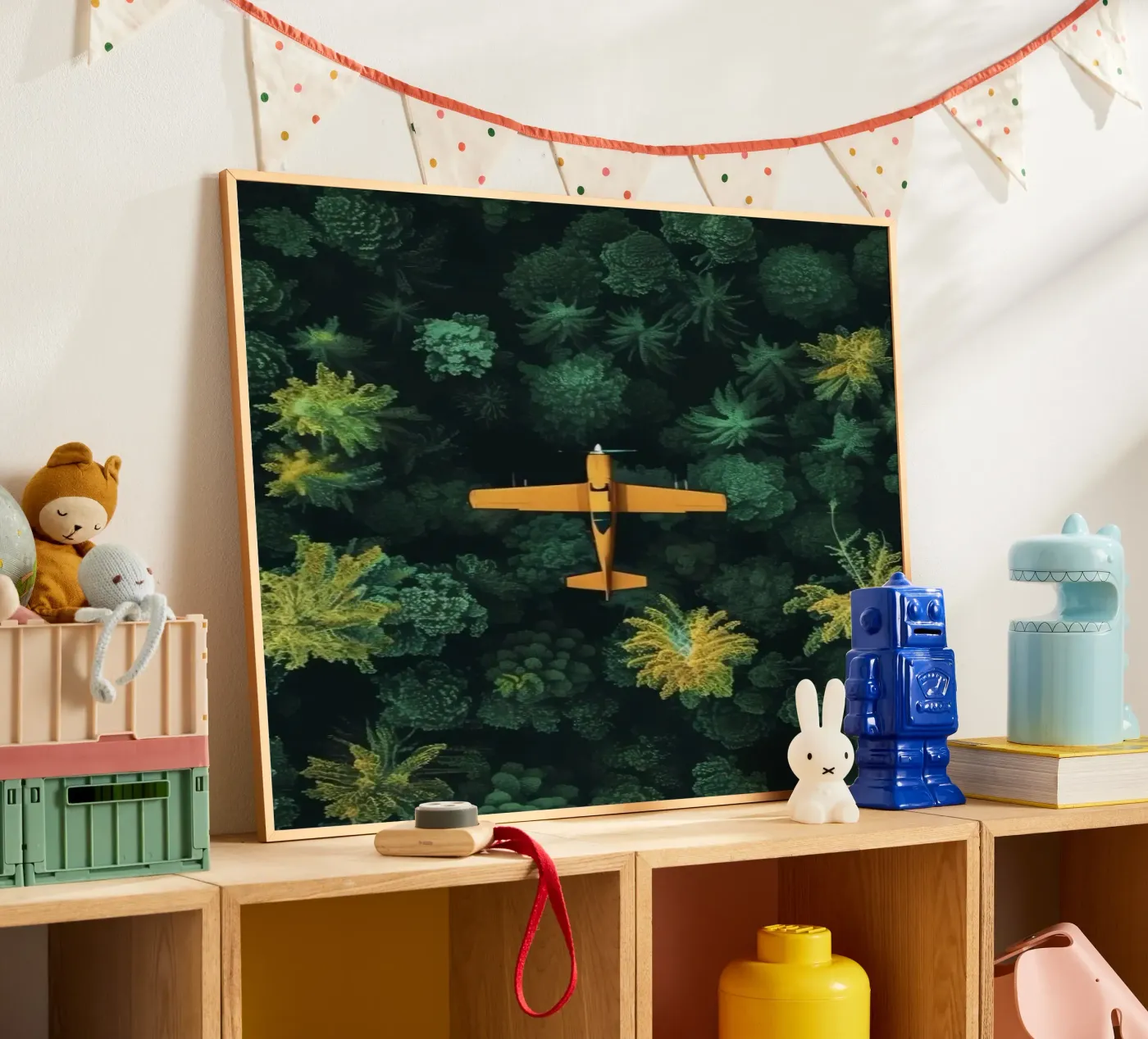 fly through forest poster van scoten