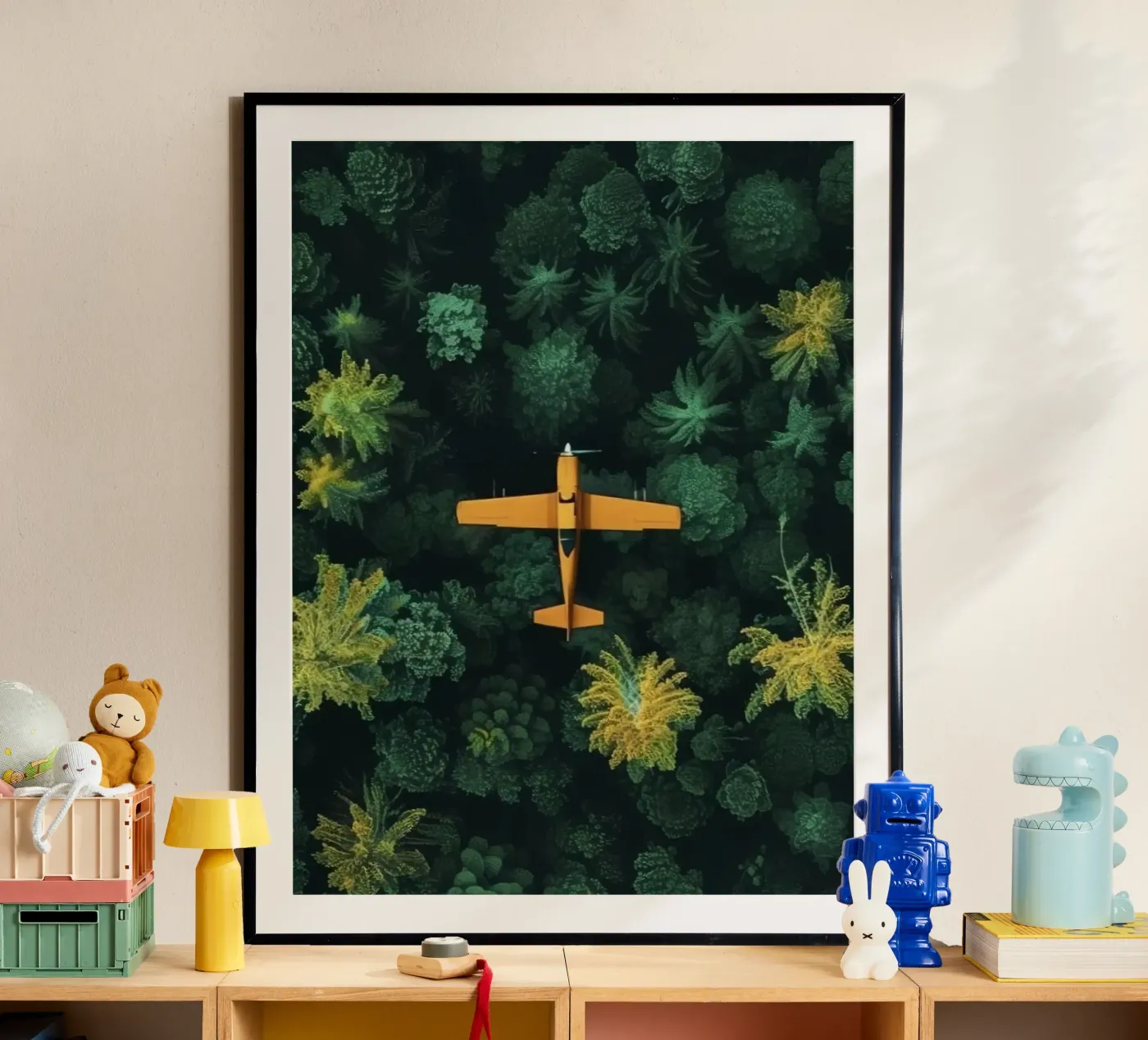 fly through forest poster van scoten